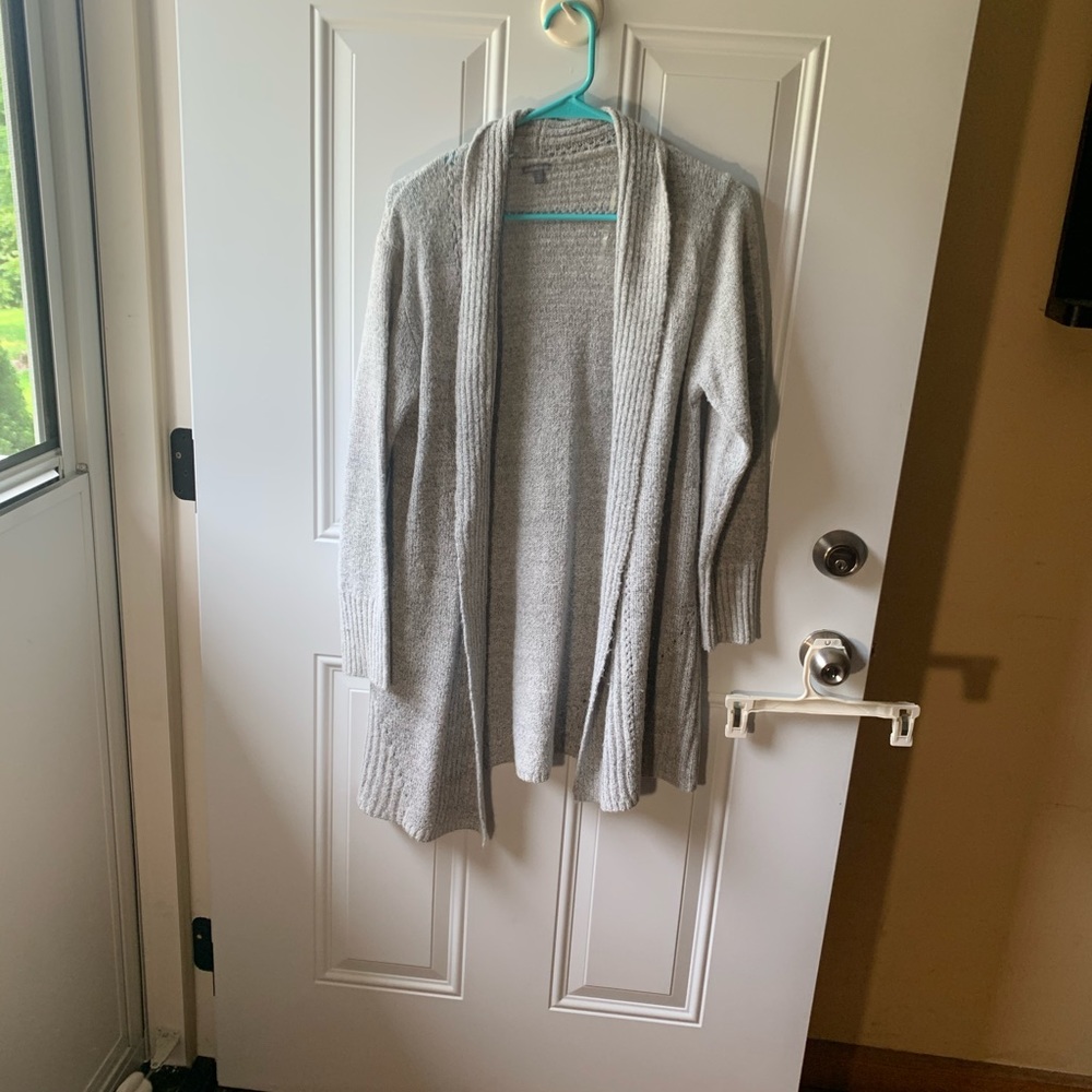 Charolette Russe long grey cardigan/sweater